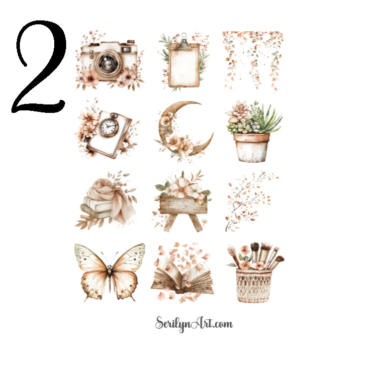 Boho Summer Sticker Sheet