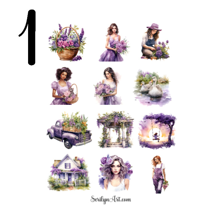 Botanic Lover Garden Sticker Sheet