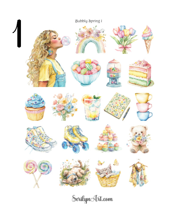 Bubbly Spring Collection
