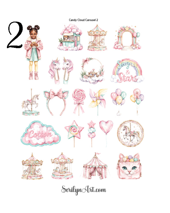 Candy Cloud Carousel