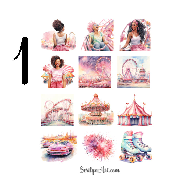 Carnival Sticker Sheet