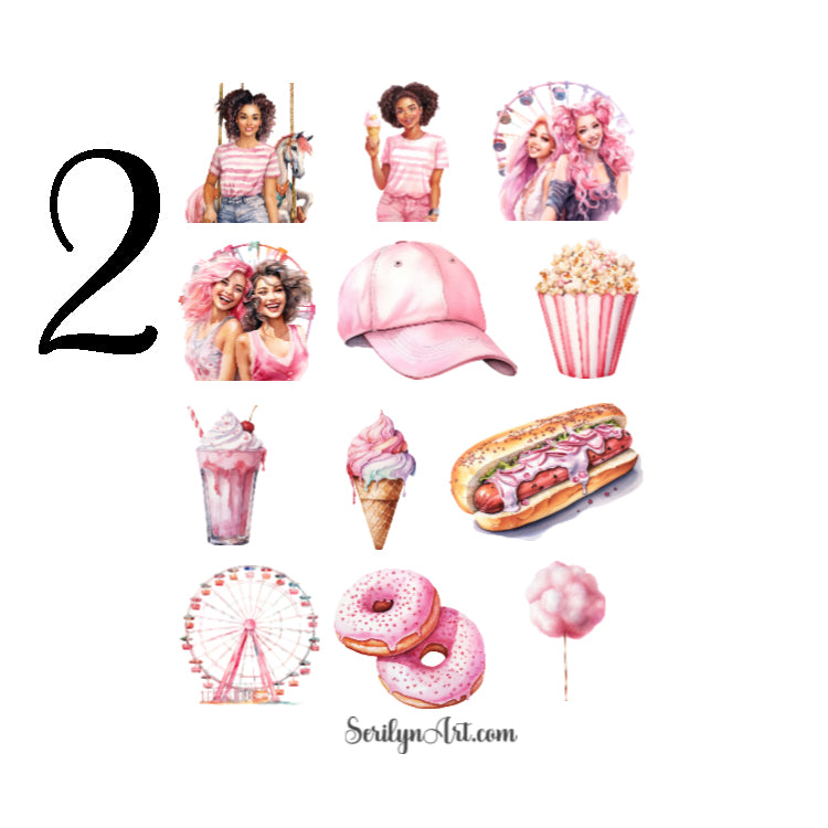 Carnival Sticker Sheet