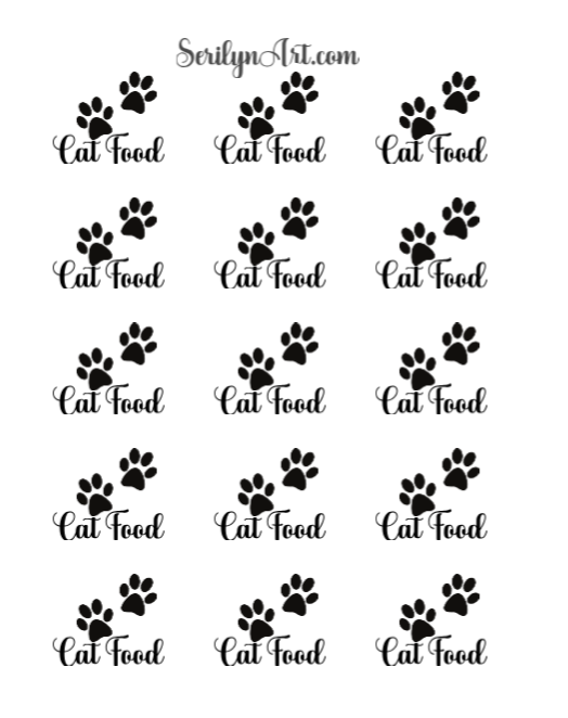 Cat Food Scripts and Icons