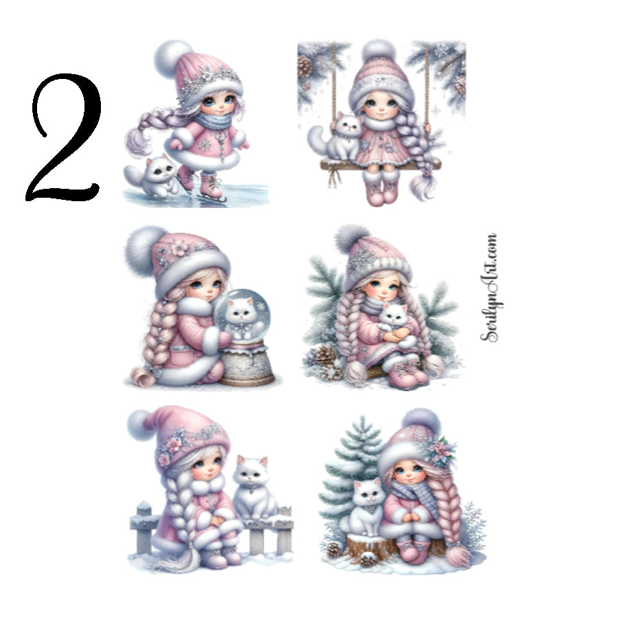 Cat Gnome Friends Sticker Sheet