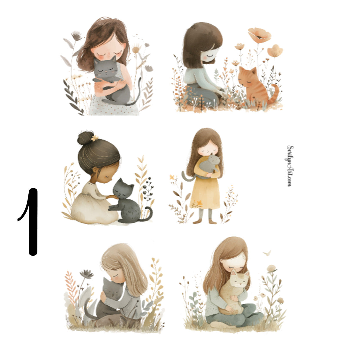 Cat Lover Sticker Sheet