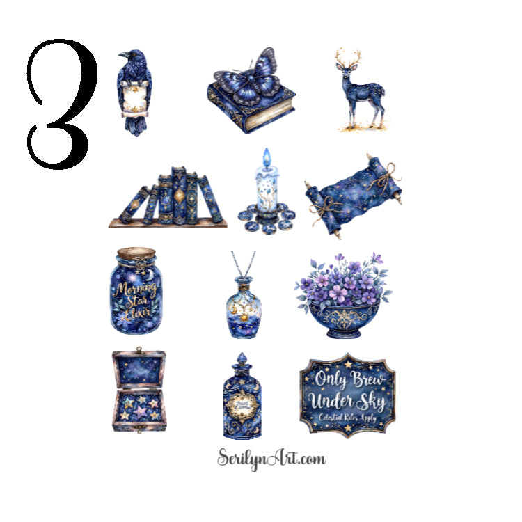 Celestial Apothecary Sticker Sheet