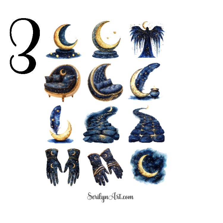 Celestial Beauty Sticker Sheet