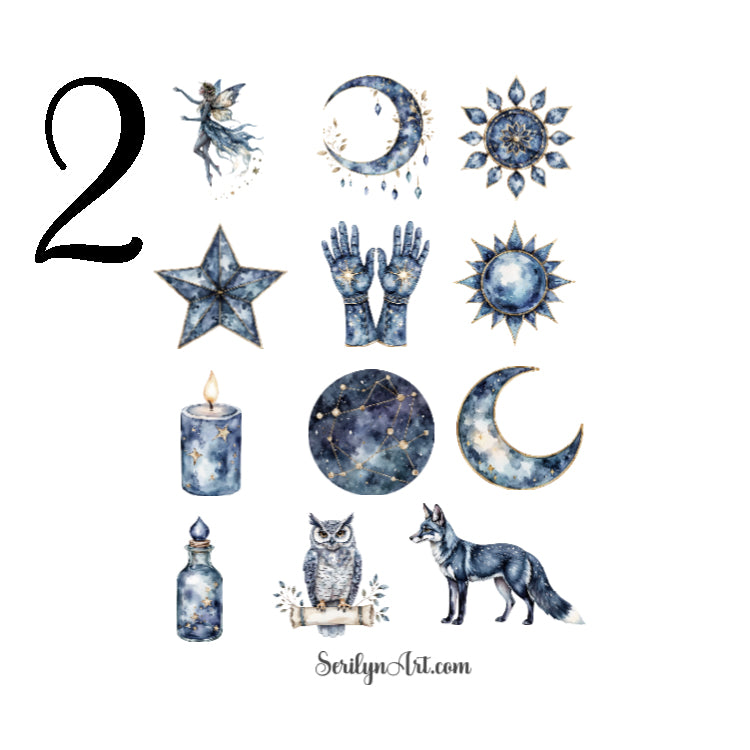 Celestial Elf Sticker Sheet