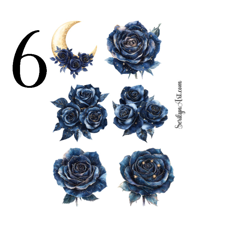 Celestial Glamour Sticker Sheet