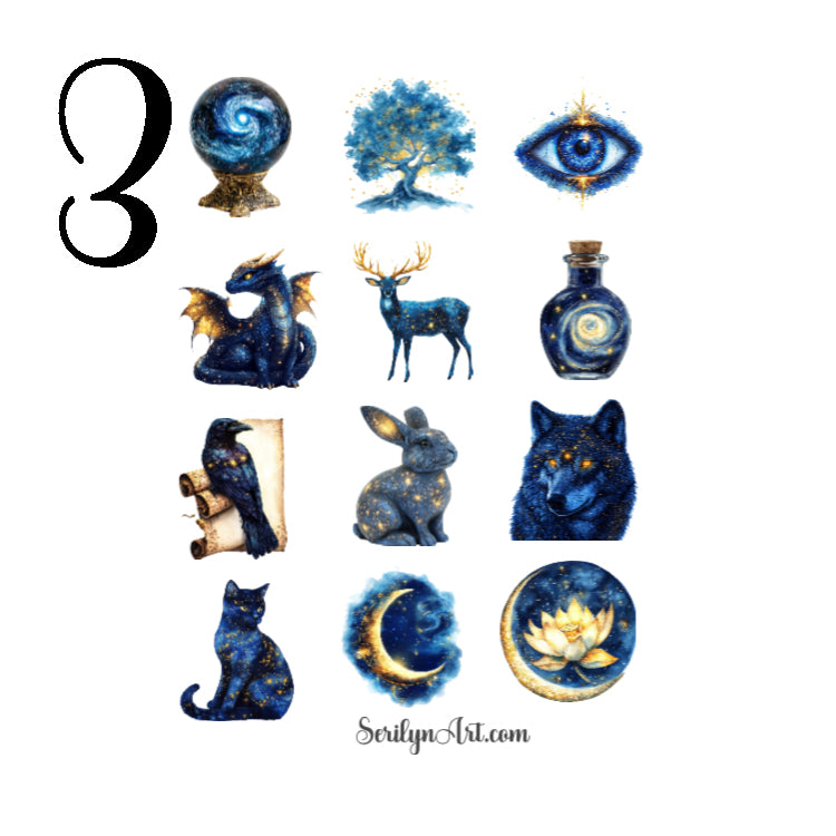 Celestial Magic Sticker Sheet