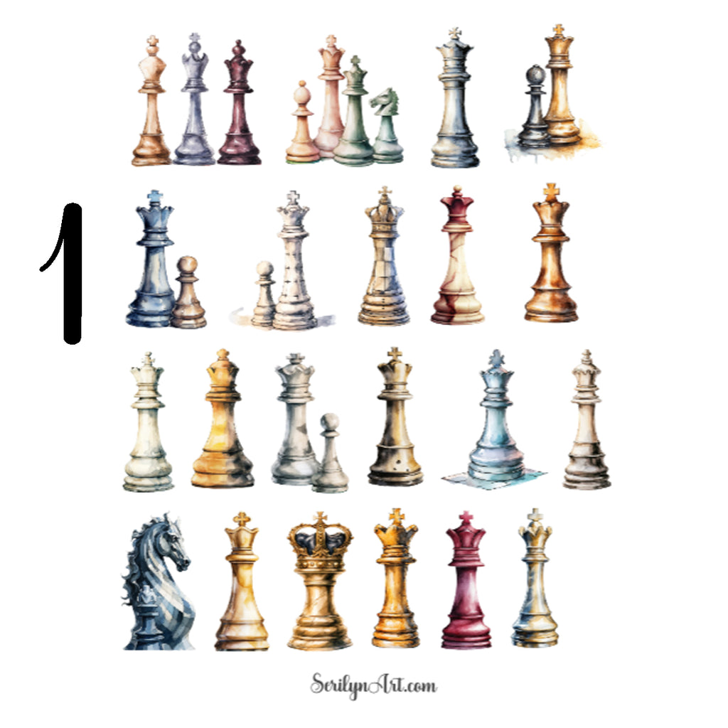 Chess Sticker Sheet