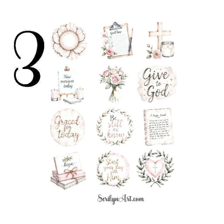 Christian Morning Sticker Sheet