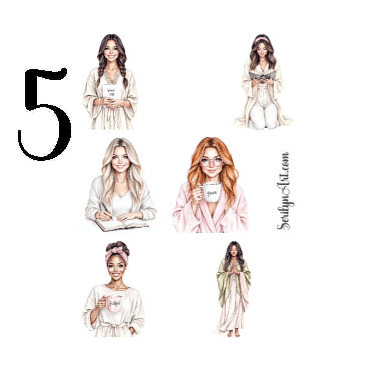 Christian Morning Sticker Sheet