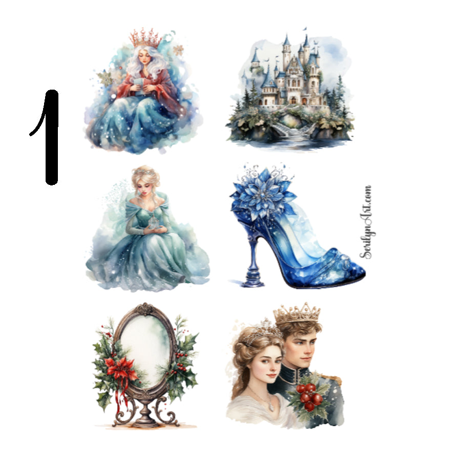 Christmas Fairytale Sticker Sheet