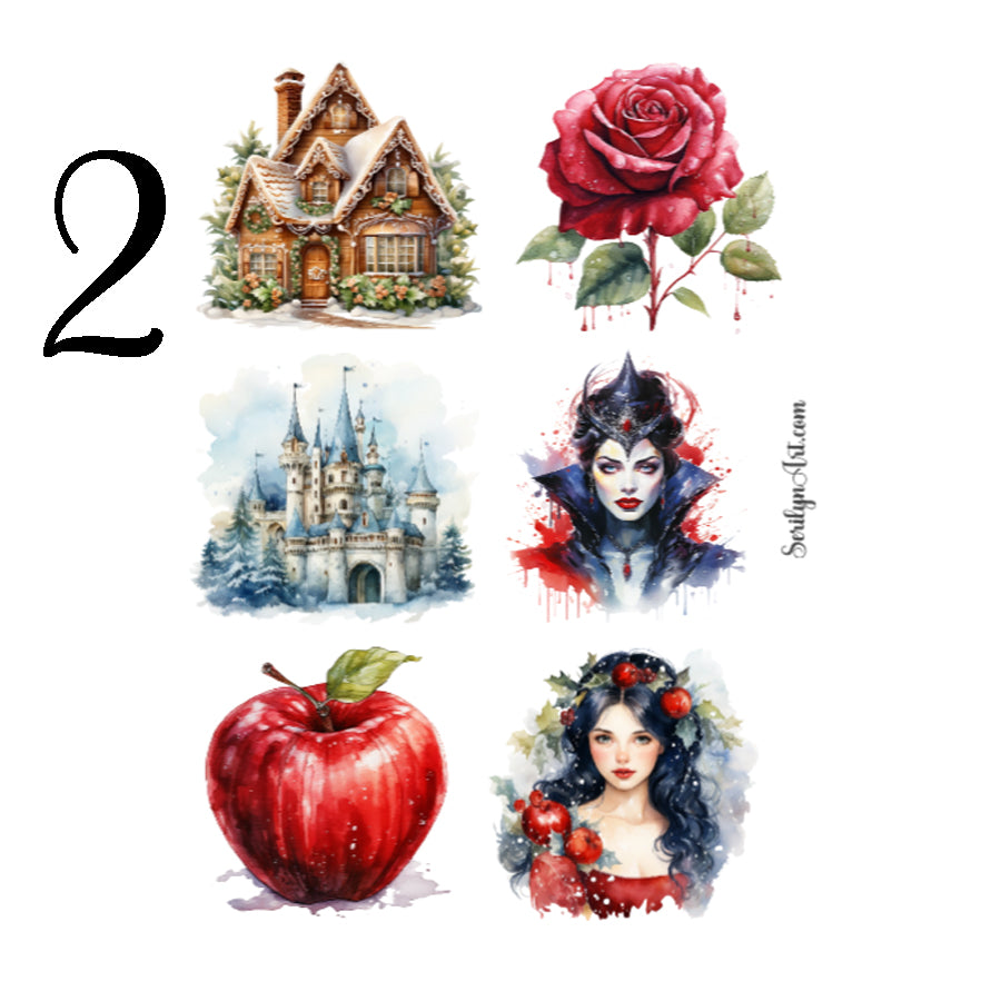 Christmas Fairytale Sticker Sheet