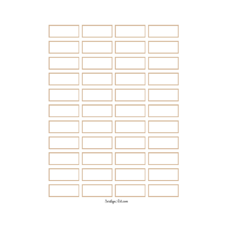 Classic Standard Quarter Boxes