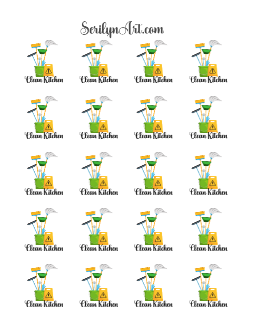 Clean Kitchen Scripts and Icons