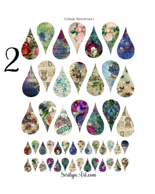 Raindrops Collage