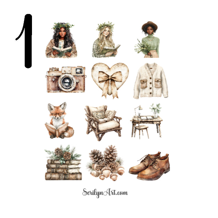 Cottage Memoirs Sticker Sheet