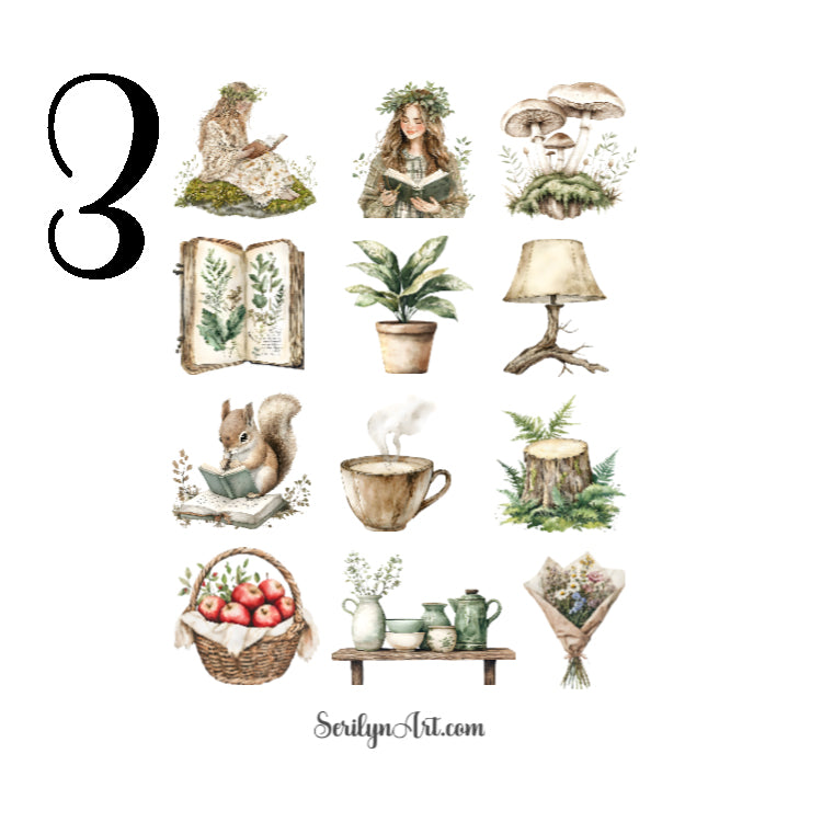 Cottage Memoirs Sticker Sheet