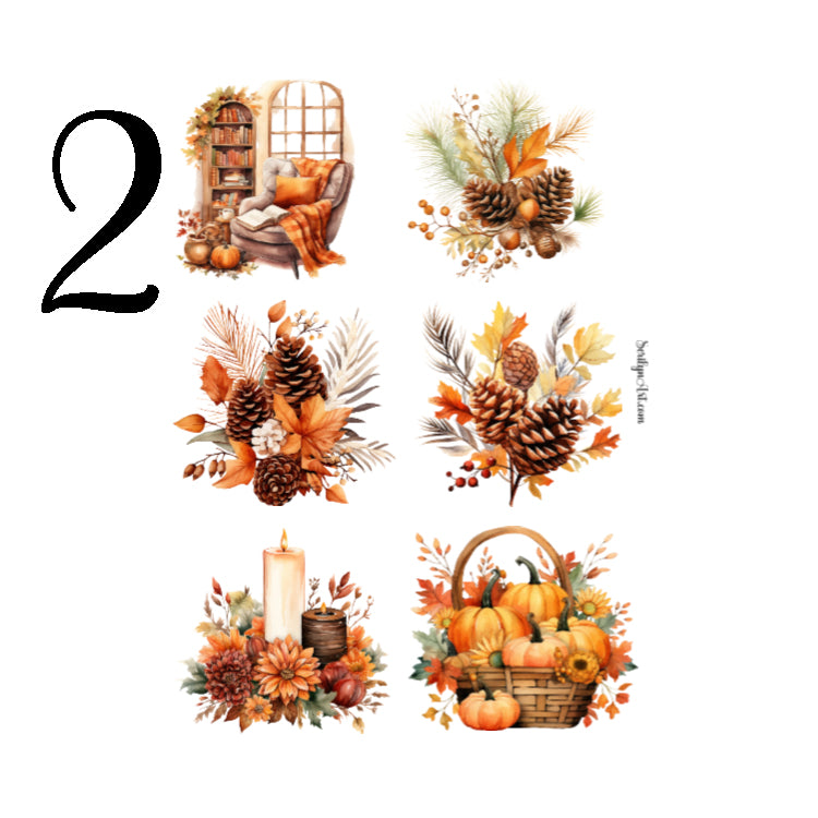 Cozy Autumn Sticker Sheet