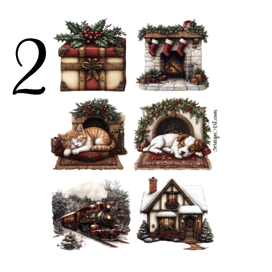 Cozy Christmas Sticker Sheet