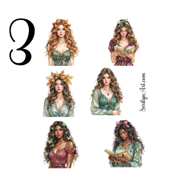 Crimson Canopy Sticker Sheet