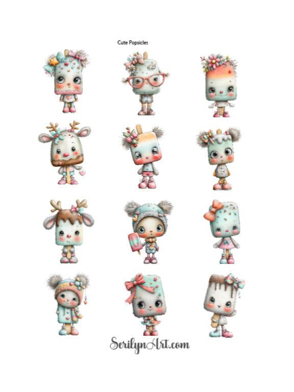 Cute Popsicles