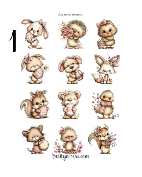 Cute Spring Animals