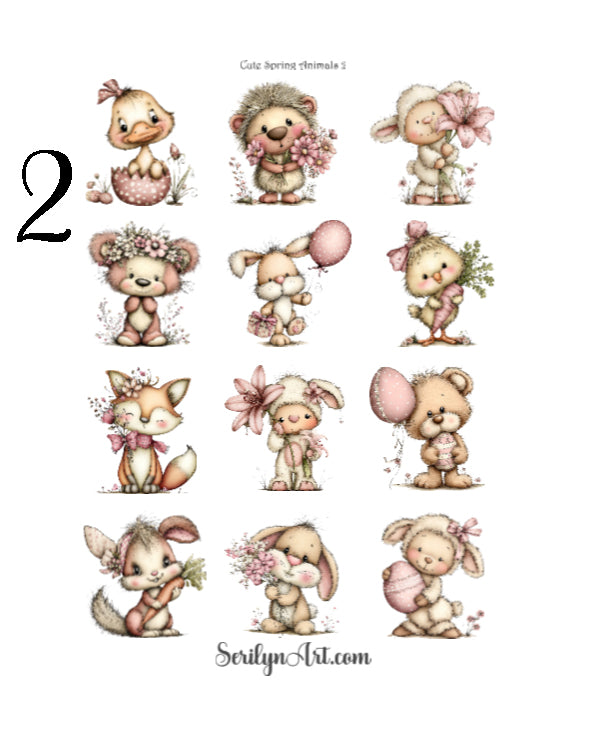 Cute Spring Animals
