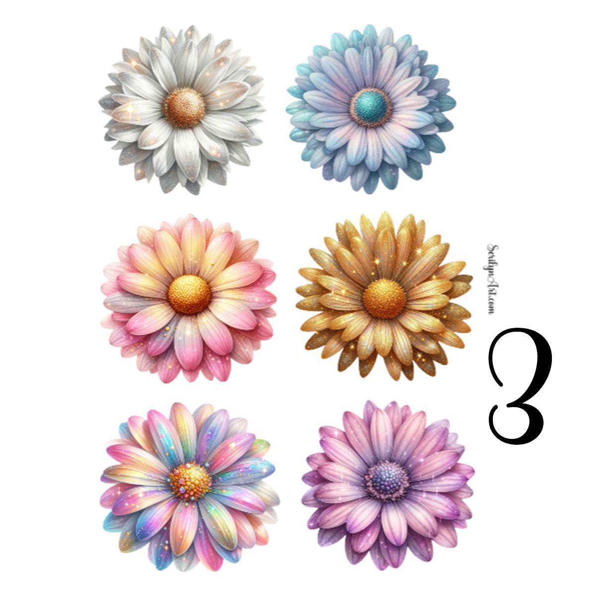 Daisies Sticker Sheet