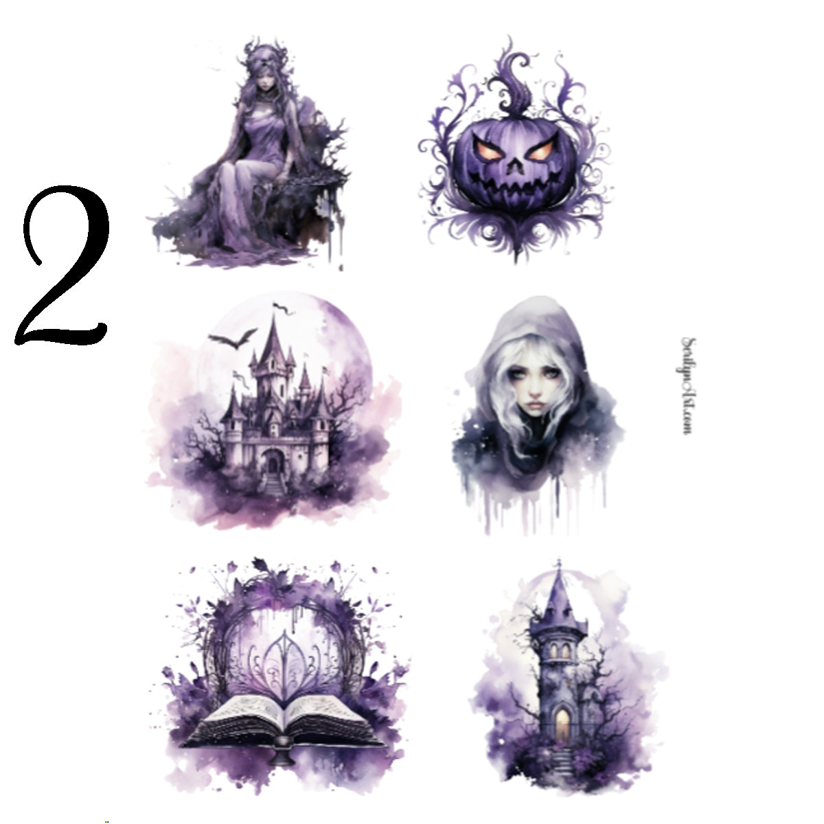 Dark Fairytale Sticker Sheet