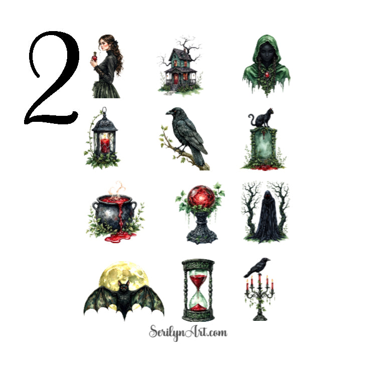 Dark Forest Sticker Sheet