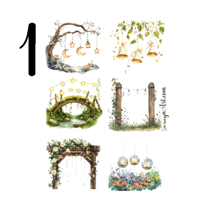 Dreamy Lights Sticker Sheet