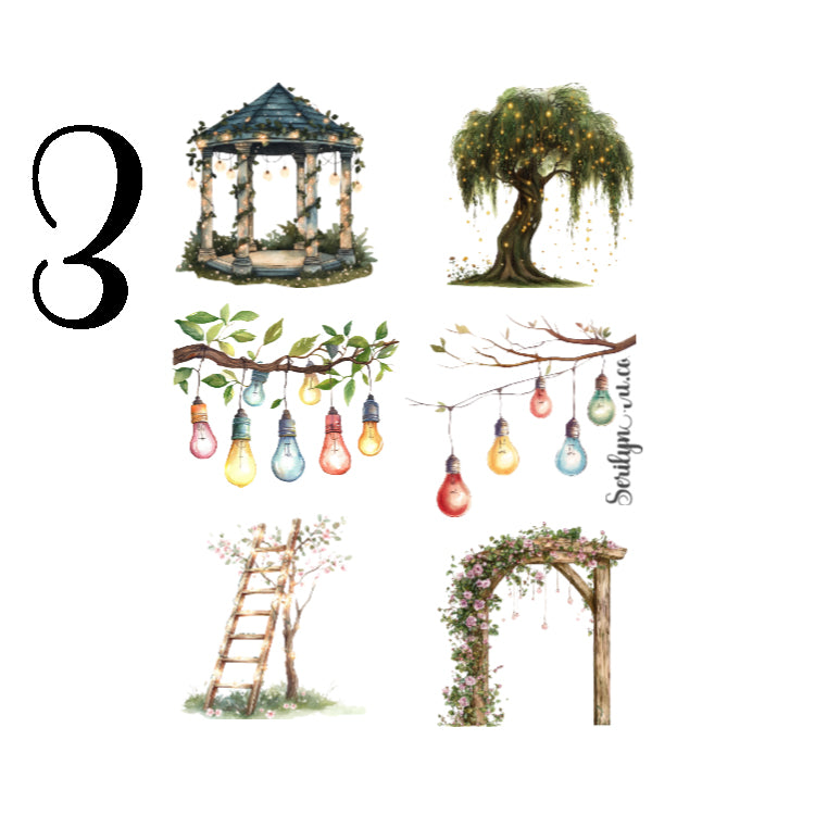 Dreamy Lights Sticker Sheet