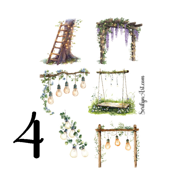 Dreamy Lights Sticker Sheet