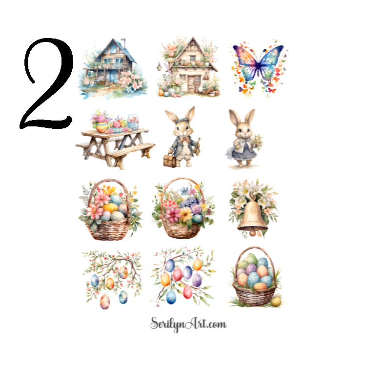 Easter Sticker Sheet