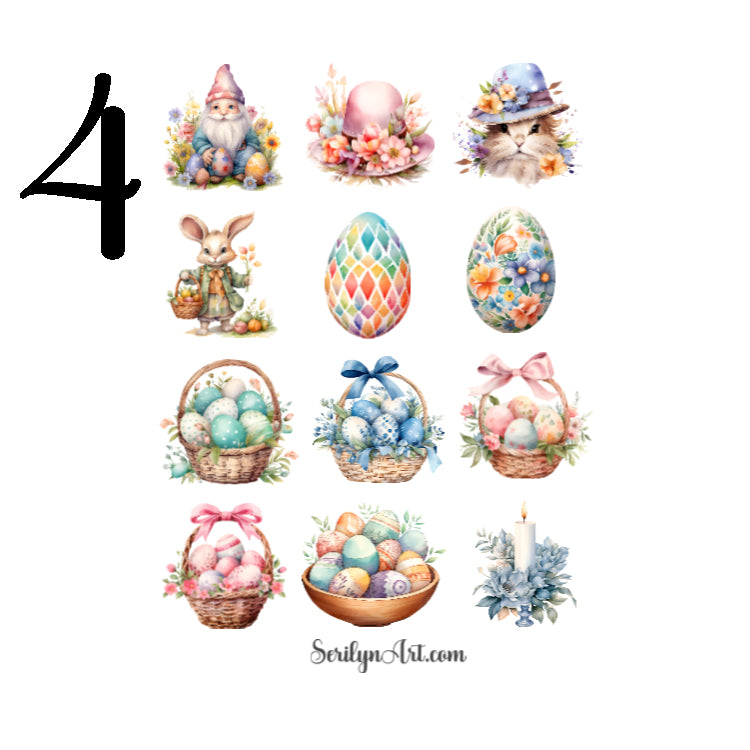 Easter Sticker Sheet