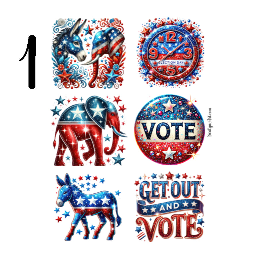 Election Sticker Sheet