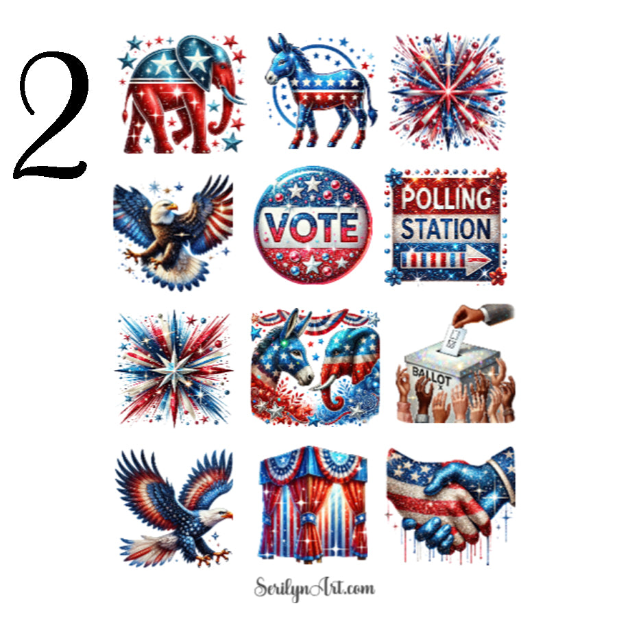 Election Sticker Sheet