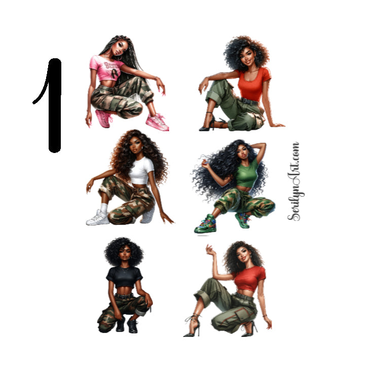 Empowered Women Sticker Sheet