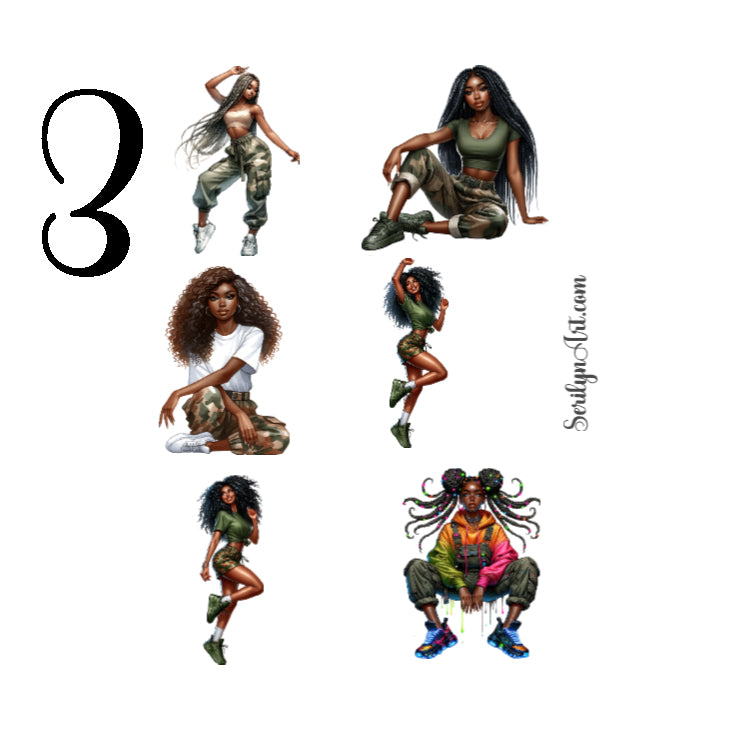 Empowered Women Sticker Sheet