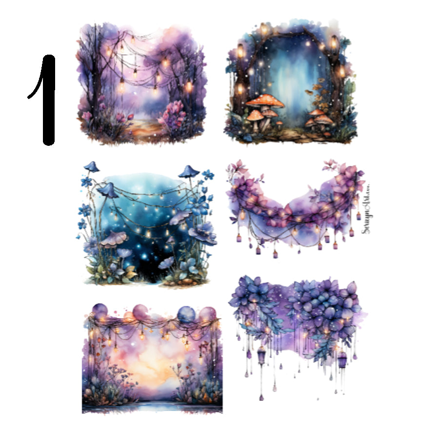 Enchanted Fairy Lights Sticker Sheet