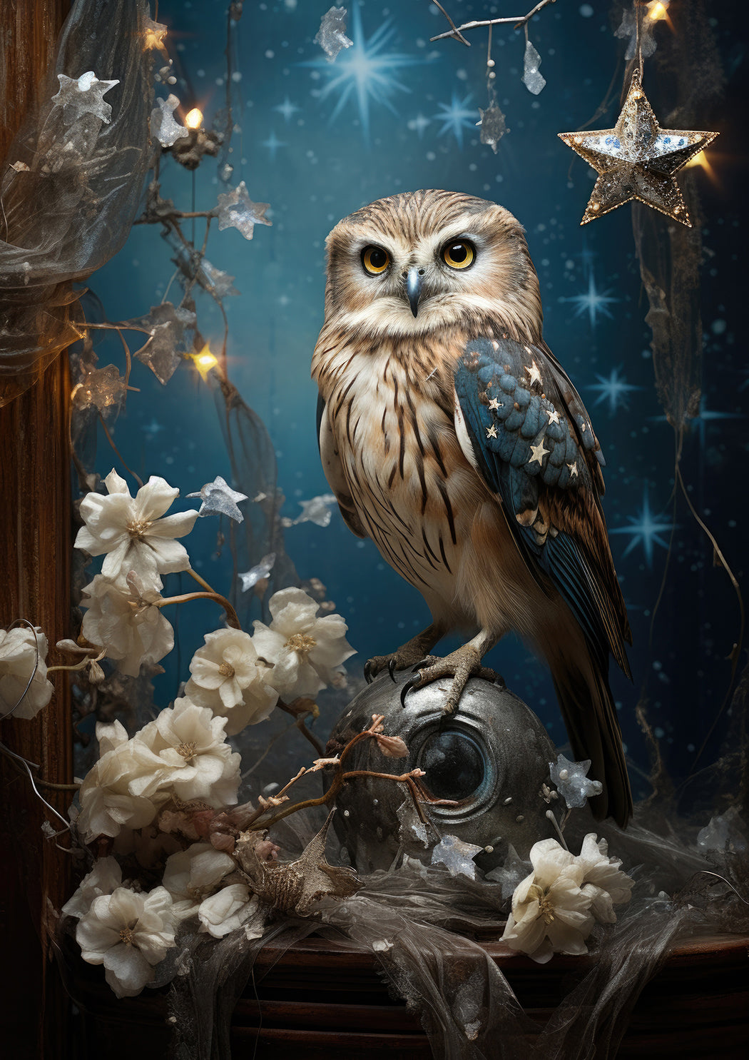 Enchanted Stars Blue Dashboards