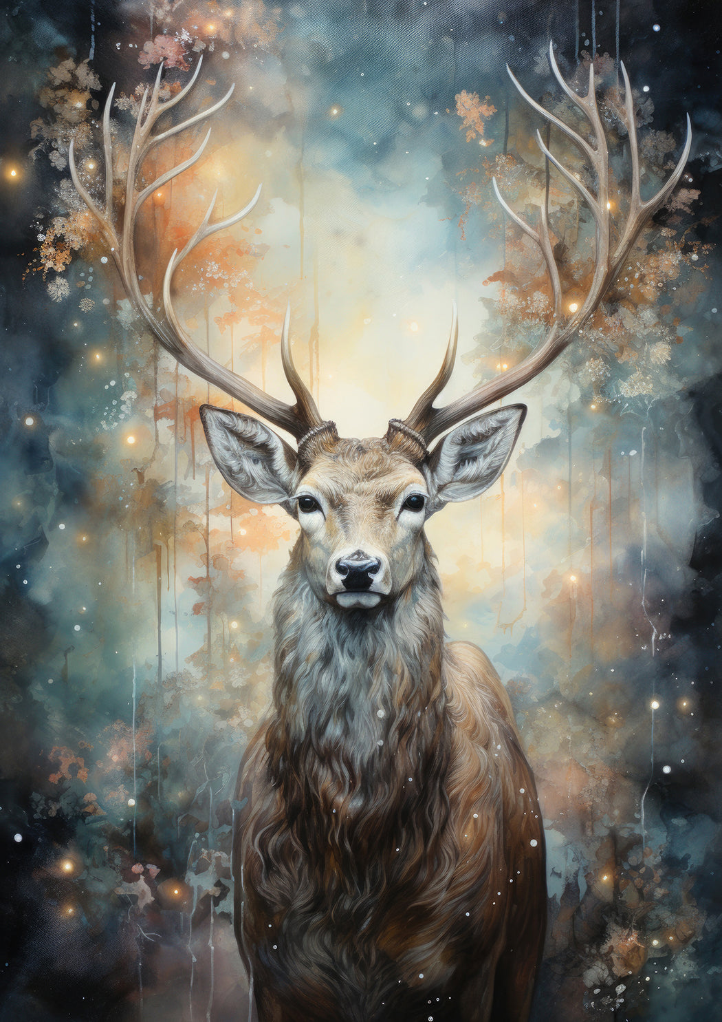 Enchanted Stars Blue Dashboards