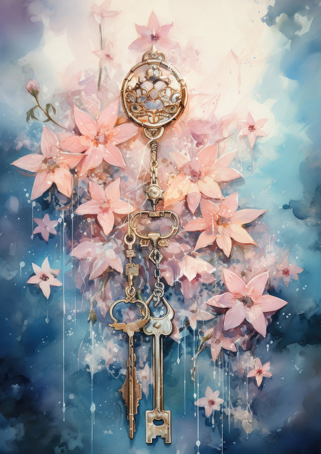 Enchanted Stars Pink Dashboards