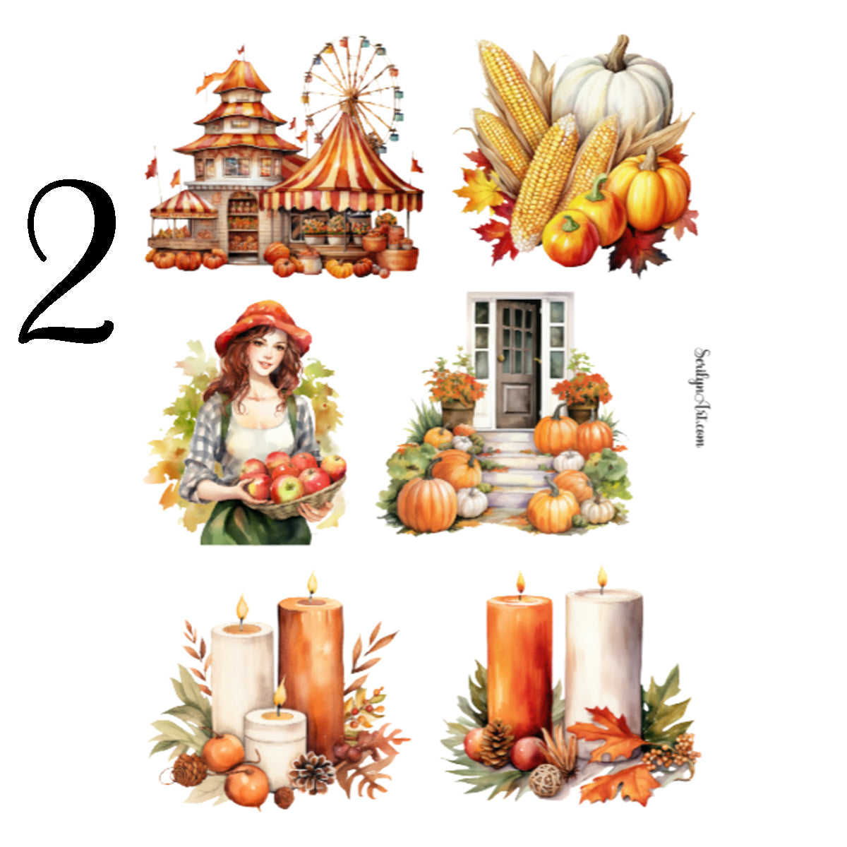 Fall Sticker Sheet