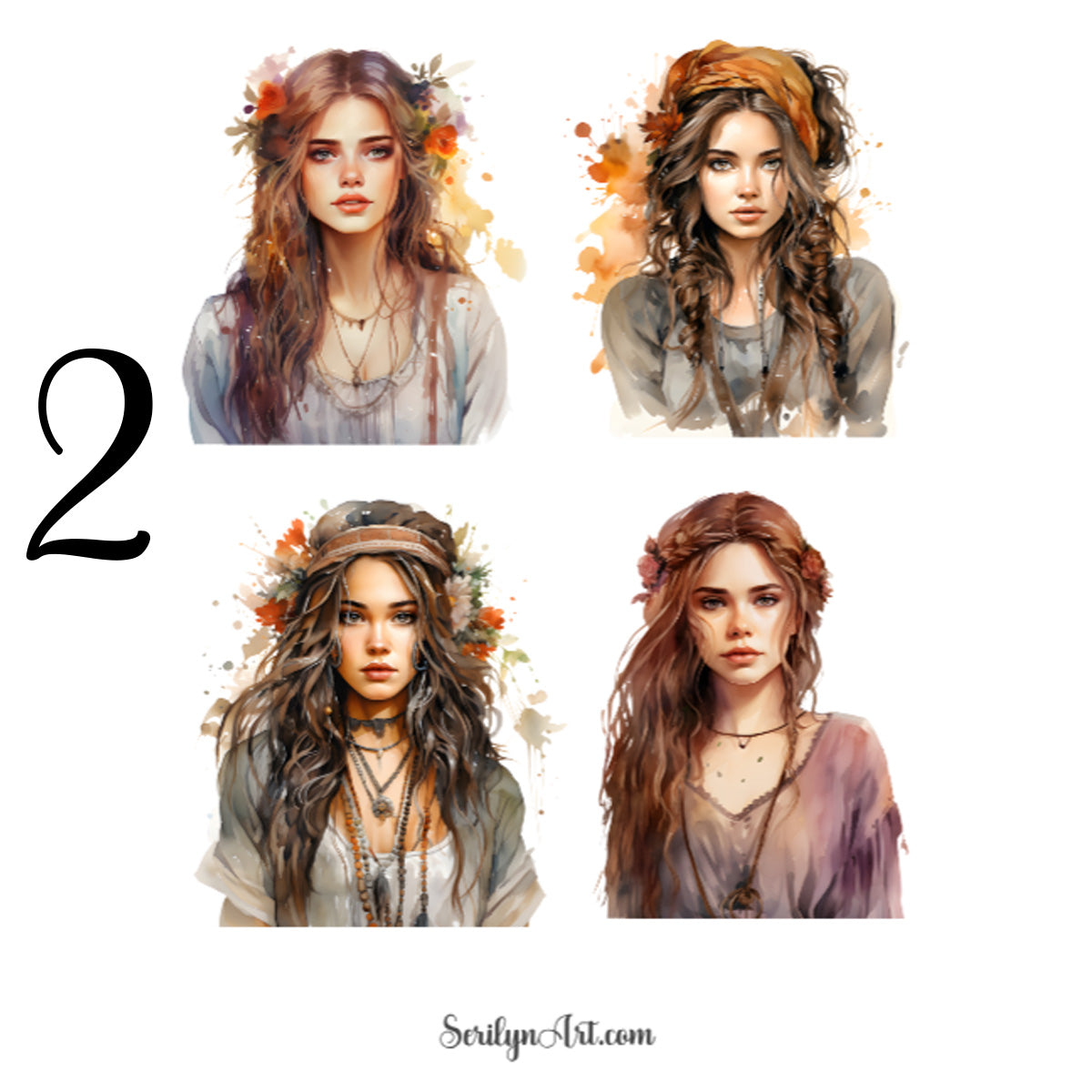 Fall Boho Sticker Sheet