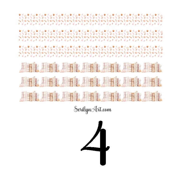 Falling Pretty Sticker Sheet