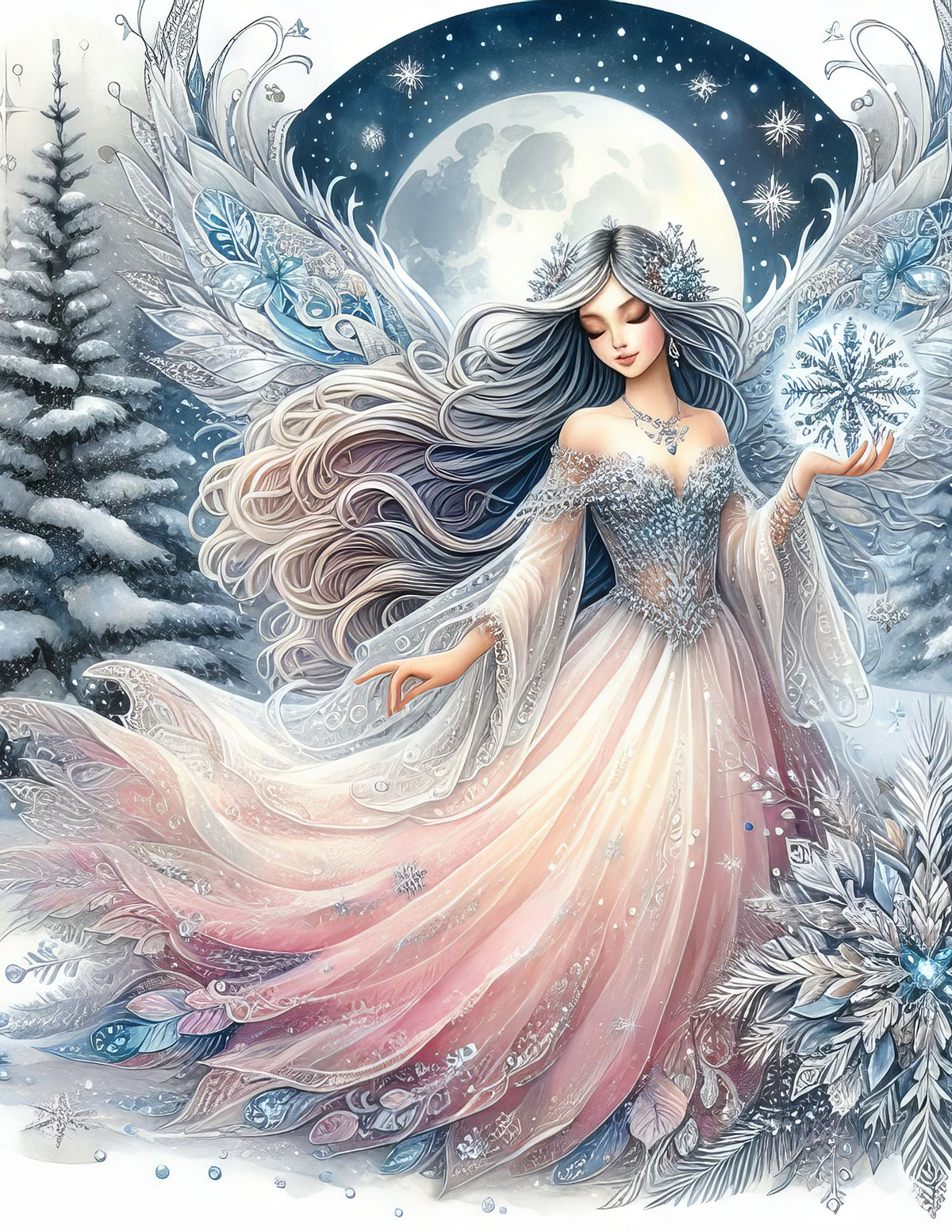 Winter Fairy Dashboards